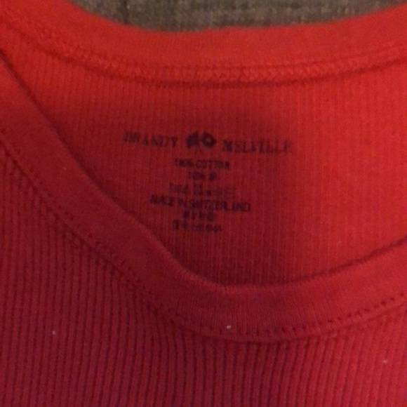 brandy melville red beyonca swiss deer tank - Picture 3 of 3